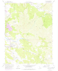 Lower Lake California Historical topographic map, 1:24000 scale, 7.5 X 7.5 Minute, Year 1958