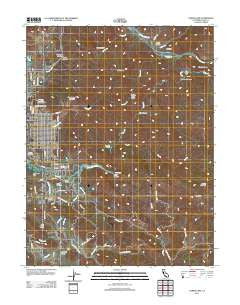 Lower Lake California Historical topographic map, 1:24000 scale, 7.5 X 7.5 Minute, Year 2012
