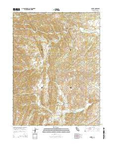 Lowrey California Current topographic map, 1:24000 scale, 7.5 X 7.5 Minute, Year 2015