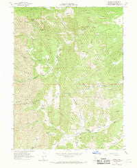 Lowrey California Historical topographic map, 1:24000 scale, 7.5 X 7.5 Minute, Year 1967