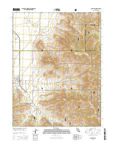 Loyalton California Current topographic map, 1:24000 scale, 7.5 X 7.5 Minute, Year 2015