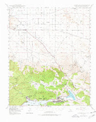 Lucerne Valley California Historical topographic map, 1:62500 scale, 15 X 15 Minute, Year 1947