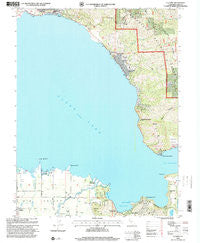 Lucerne California Historical topographic map, 1:24000 scale, 7.5 X 7.5 Minute, Year 1996