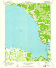 Lucerne California Historical topographic map, 1:24000 scale, 7.5 X 7.5 Minute, Year 1958