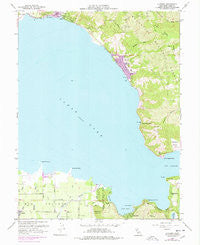Lucerne California Historical topographic map, 1:24000 scale, 7.5 X 7.5 Minute, Year 1958