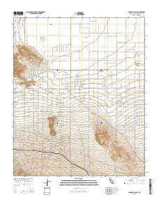 Lucerne Valley California Current topographic map, 1:24000 scale, 7.5 X 7.5 Minute, Year 2015