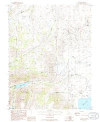 Lundy California Historical topographic map, 1:24000 scale, 7.5 X 7.5 Minute, Year 1986