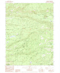 Lyonsville California Historical topographic map, 1:24000 scale, 7.5 X 7.5 Minute, Year 1985