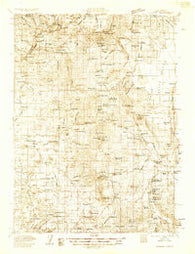 Macdoel California Historical topographic map, 1:96000 scale, 30 X 30 Minute, Year 1934