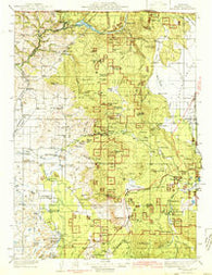 Macdoel California Historical topographic map, 1:125000 scale, 30 X 30 Minute, Year 1941