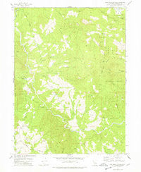 Mad River Buttes California Historical topographic map, 1:24000 scale, 7.5 X 7.5 Minute, Year 1977