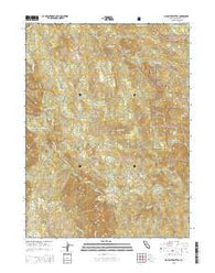 Mad River Buttes California Current topographic map, 1:24000 scale, 7.5 X 7.5 Minute, Year 2015