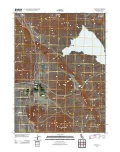 Madeline California Historical topographic map, 1:24000 scale, 7.5 X 7.5 Minute, Year 2012