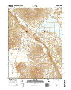 Madeline California Current topographic map, 1:24000 scale, 7.5 X 7.5 Minute, Year 2015