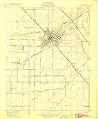 Madera California Historical topographic map, 1:31680 scale, 7.5 X 7.5 Minute, Year 1922