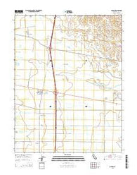 Madison California Current topographic map, 1:24000 scale, 7.5 X 7.5 Minute, Year 2015