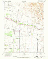 Madison California Historical topographic map, 1:24000 scale, 7.5 X 7.5 Minute, Year 1953