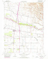 Madison California Historical topographic map, 1:24000 scale, 7.5 X 7.5 Minute, Year 1953