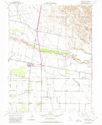 Madison California Historical topographic map, 1:24000 scale, 7.5 X 7.5 Minute, Year 1953