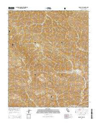 Madulce Peak California Current topographic map, 1:24000 scale, 7.5 X 7.5 Minute, Year 2015