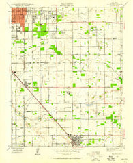Malaga California Historical topographic map, 1:24000 scale, 7.5 X 7.5 Minute, Year 1946