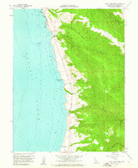 Mallo Pass Creek California Historical topographic map, 1:24000 scale, 7.5 X 7.5 Minute, Year 1960