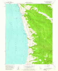 Mallo Pass Creek California Historical topographic map, 1:24000 scale, 7.5 X 7.5 Minute, Year 1960
