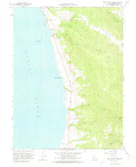 Mallo Pass Creek California Historical topographic map, 1:24000 scale, 7.5 X 7.5 Minute, Year 1960