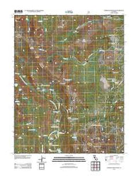 Mammoth Mountain California Historical topographic map, 1:24000 scale, 7.5 X 7.5 Minute, Year 2012