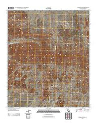 Mammoth Wash California Historical topographic map, 1:24000 scale, 7.5 X 7.5 Minute, Year 2012