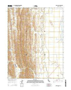 Manor Slough California Current topographic map, 1:24000 scale, 7.5 X 7.5 Minute, Year 2015