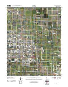 Manteca California Historical topographic map, 1:24000 scale, 7.5 X 7.5 Minute, Year 2012
