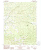 Manton California Historical topographic map, 1:24000 scale, 7.5 X 7.5 Minute, Year 1985