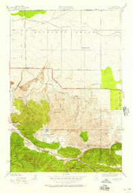 Manzana California Historical topographic map, 1:24000 scale, 7.5 X 7.5 Minute, Year 1950