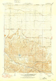 Manzana California Historical topographic map, 1:24000 scale, 7.5 X 7.5 Minute, Year 1938