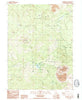 Manzanita Lake California Historical topographic map, 1:24000 scale, 7.5 X 7.5 Minute, Year 1985