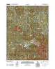 Manzanita Lake California Historical topographic map, 1:24000 scale, 7.5 X 7.5 Minute, Year 2012