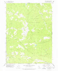 Maple Creek California Historical topographic map, 1:24000 scale, 7.5 X 7.5 Minute, Year 1977