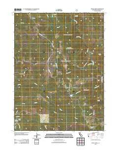 Maple Creek California Historical topographic map, 1:24000 scale, 7.5 X 7.5 Minute, Year 2012