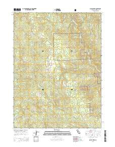 Maple Creek California Current topographic map, 1:24000 scale, 7.5 X 7.5 Minute, Year 2015
