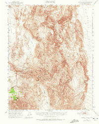 Marble Canyon California Historical topographic map, 1:62500 scale, 15 X 15 Minute, Year 1951