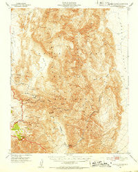 Marble Canyon California Historical topographic map, 1:62500 scale, 15 X 15 Minute, Year 1951
