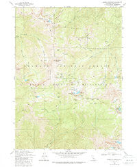 Marble Mountain California Historical topographic map, 1:24000 scale, 7.5 X 7.5 Minute, Year 1980