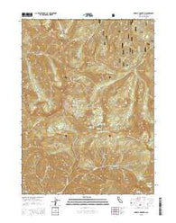 Marble Mountain California Current topographic map, 1:24000 scale, 7.5 X 7.5 Minute, Year 2015