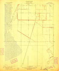 Marcuse California Historical topographic map, 1:31680 scale, 7.5 X 7.5 Minute, Year 1910