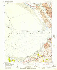 Mare Island California Historical topographic map, 1:24000 scale, 7.5 X 7.5 Minute, Year 1949