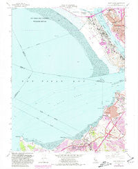 Mare Island California Historical topographic map, 1:24000 scale, 7.5 X 7.5 Minute, Year 1959