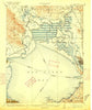 Mare Island California Historical topographic map, 1:62500 scale, 15 X 15 Minute, Year 1916