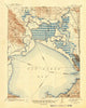 Mare Island California Historical topographic map, 1:62500 scale, 15 X 15 Minute, Year 1916