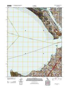 Mare Island California Historical topographic map, 1:24000 scale, 7.5 X 7.5 Minute, Year 2012